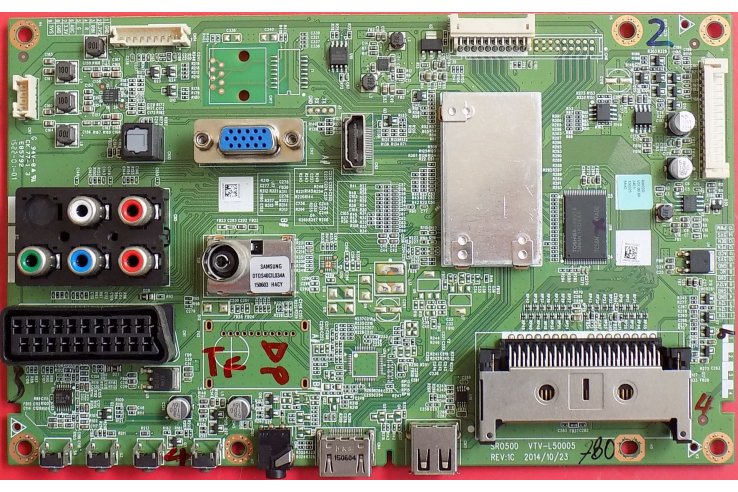Main Toshiba SR050D VTV-L50005 REV:1C Codice QR 461C7L51L22