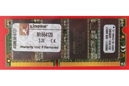 Memorie PC - MEMORIA RAM ACER 128MB 2025217-0F1 A00 M1664120 3.3V
