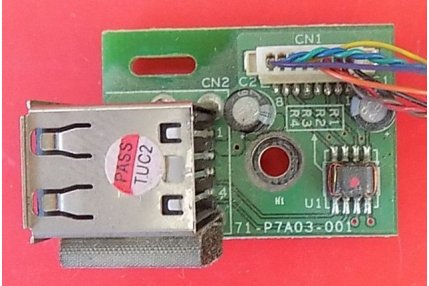 Ricambi PC - MODULO INGRESSI USB COMEX 71-P7A03-001 V1.0 - CODICE A BARRE 0240-2M
