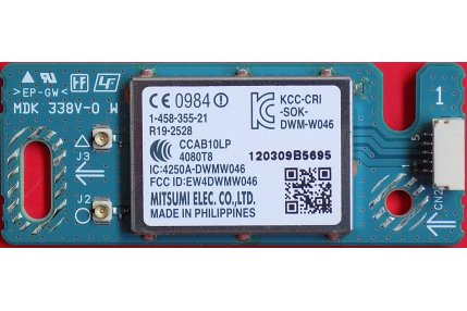 Moduli Wi-Fi e Bluetooth TV - Modulo WiFi Sony 1-458-355-21 R19-2528