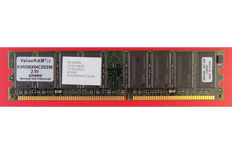 SCHEDA RAM KVR266x64c25/256 2.5v