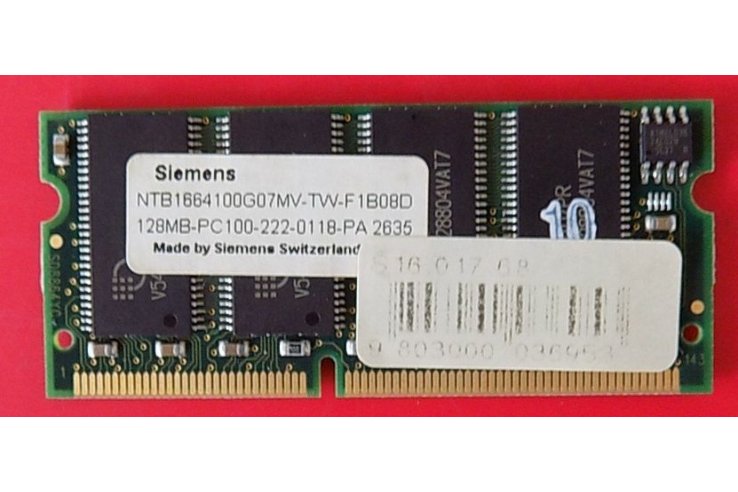 SCHEDA RAM TOSHIBA SIEMENS NTB1664100G07MV