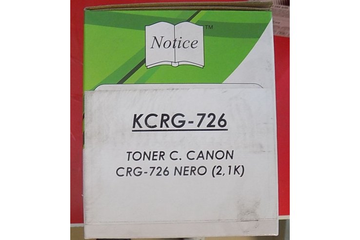 TONER NERO CANON COMPATIBILE KCRG-726