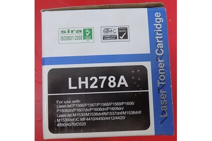 Ricambi per Stampanti - TONER NERO HP COMPATIBILE LH278A