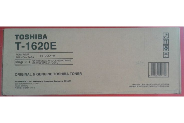 TONER NERO TOSHIBA T-1620E ORIGINALE