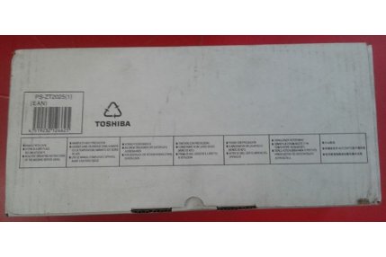 Toner Stampanti - TONER NERO TOSHIBA T-2025 6A000000932 PS-ZT2025 (1) ORIGINALE