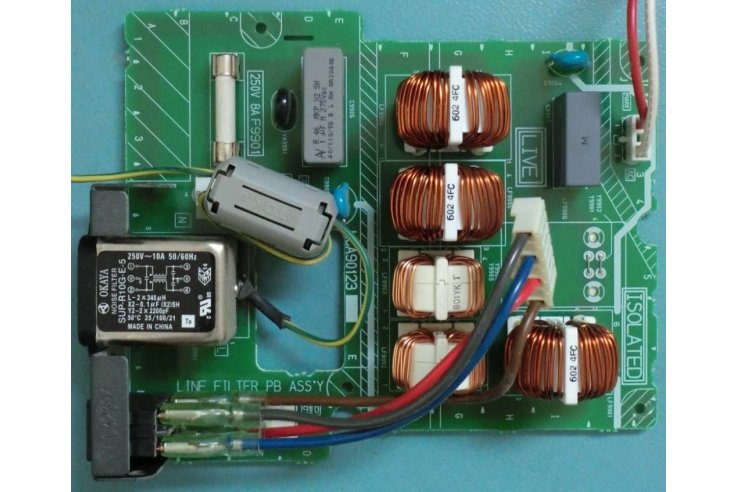 Modulo Filtro rete LCA90123 LCB90123 -001C Codice a barre FV-9011A con Filtro di Rete SUP-R10G-E-5