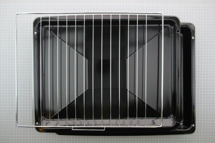 Ricambi Forni - Set 2 leccarde + 1 griglia da forno per cucina elettrica Beko FSE62110DX
