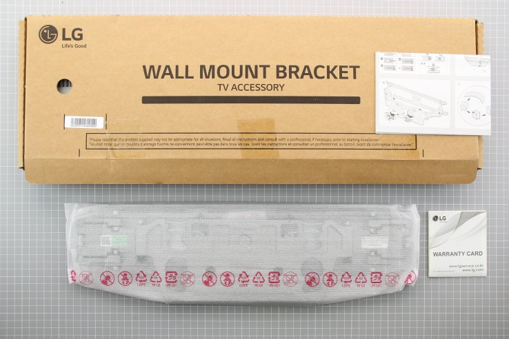 LG Slim Wall Mount Bracket 55" - 83"