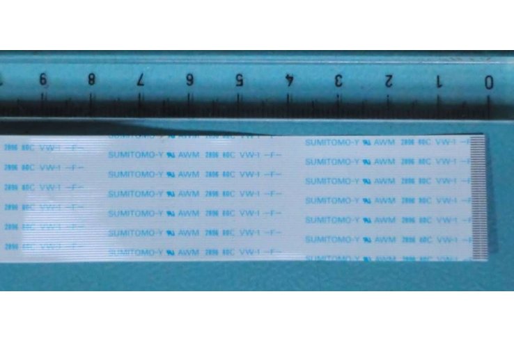 FLAT 25 X 175 mm - 50 pin PER PLASMA MONITOR NEC PX-50VP1G