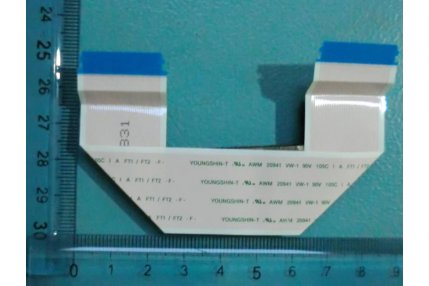 Flat - FLAT CON GANCETTI 23 X 139 mm - 40 pin T2F0831