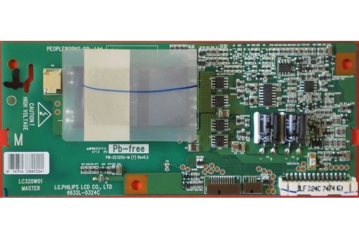 Inverter Toshiba 6632L-0324C PW-EE32SU-M (T) REV 0.2 Codice a barre M 747V4