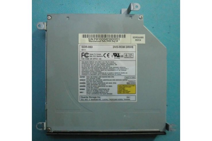 LETTORE DVD-ROM SDR-083 PER LCD COMPUTER MODELLO CLEVO L285S MONTATO SU COMEX XF.5ED MOD PLANIUM